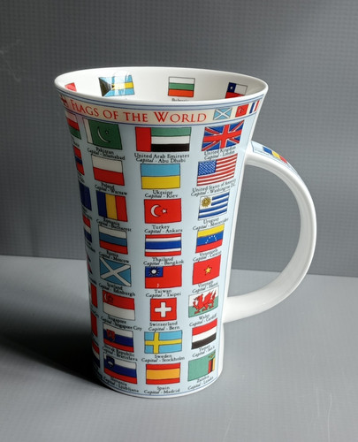 Dunoon glencoe tall mug flags - tall,