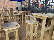 High Bar Table And Bar Stools