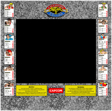 Street Fighter 2 Sure Killing Technique  Screen Bezel for Arcade 1up