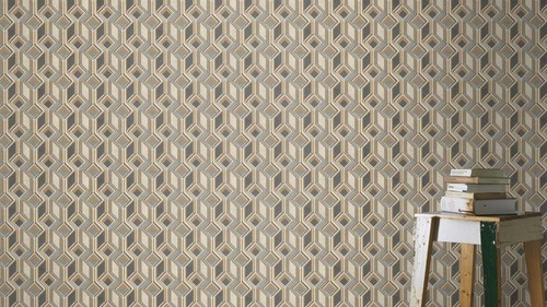 Fleece wallpaper rasch - wallpaper,
