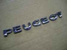 PEUGEOT 207 DIESEL TAILGATE BOOT LID HATCH PUG BADGE 2009 YEAR 3 DR 9680531180