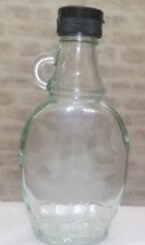 Glass Maple Syrup Bottle with Plastic Cap