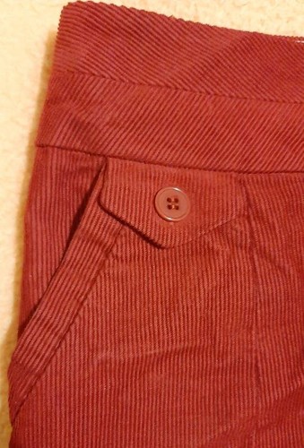 Women jigsaw skirt burgundy - skirt,