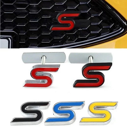 Logo metal car body front - 3d,