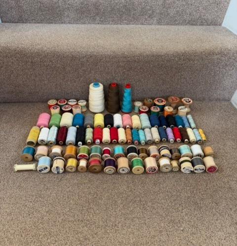 Vintage cotton reels - x,