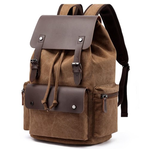 Vintage canvas backpack casual - vintage,