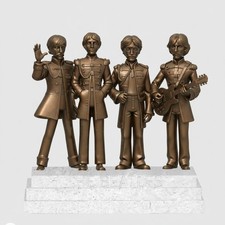The Beatles bronze effect 25cm