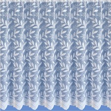 Quality Slot / Rod Top White Net Curtains - Ready To Hang - Sold By The Metre