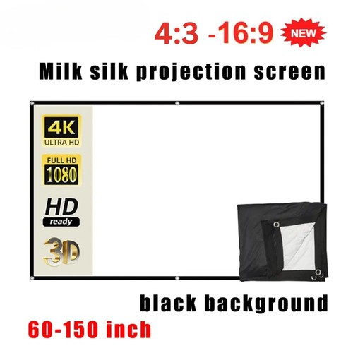 150 projector screen hd - 60"-150",
