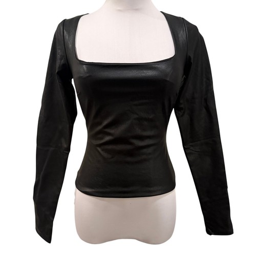 Naked wardrobe black faux - naked,