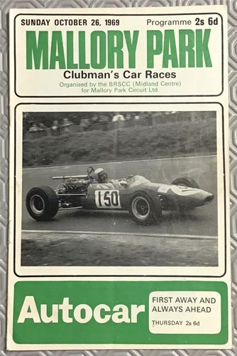 Mallory park oct 1969 - oct,