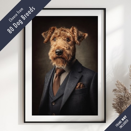 Smartly dressed dog portrait - smartly,