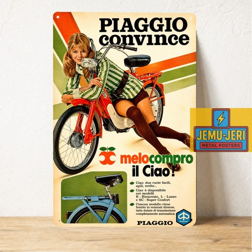 Vintage piaggio ciao moped - vintage,