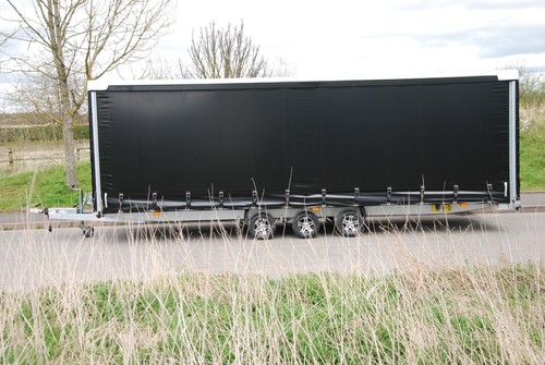 Curtainsider box trailer car - box,