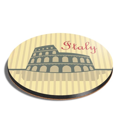 Round mdf coaster - mdf,
