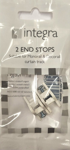 Curtain track end stops - curtain,