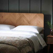 Gallery Direct Milano king size headboard Oak RRP £449