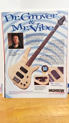 Grover jackson washburn - grover, bass