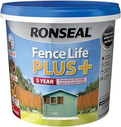 Ronseal fence life - life, plus