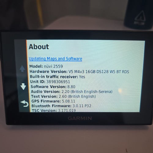 Garmin nuvi 2559 - sat, nav