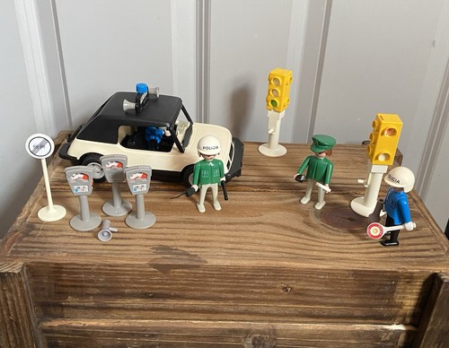 Playmobil vintage 1976 police - vintage,