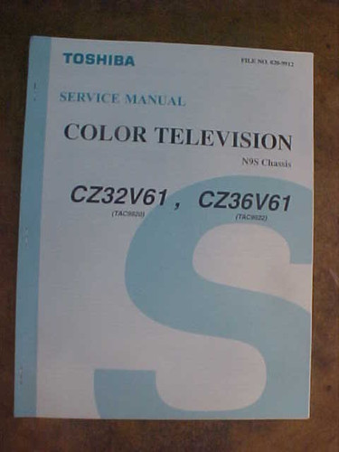 Toshiba cz32v61 cz36v61 - cz36v61, tv