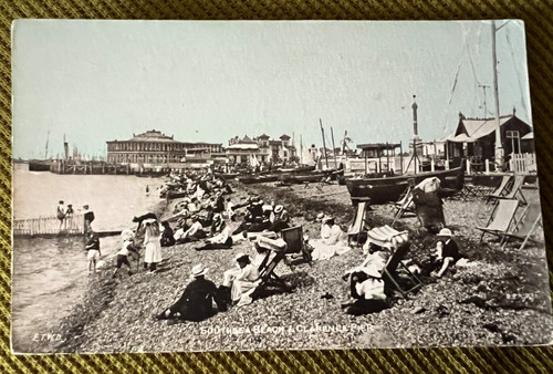 Antique postcard southsea - antique,