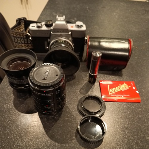 Minolta srt101 camera with - with, 2