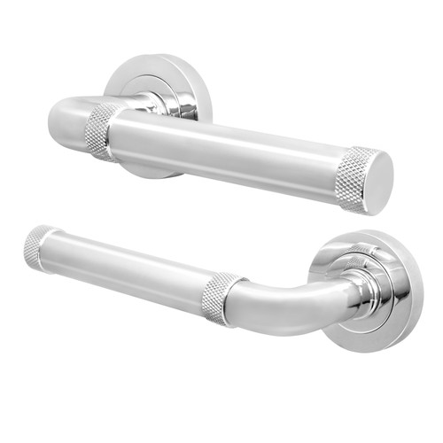 Chrome internal door handle - internal,