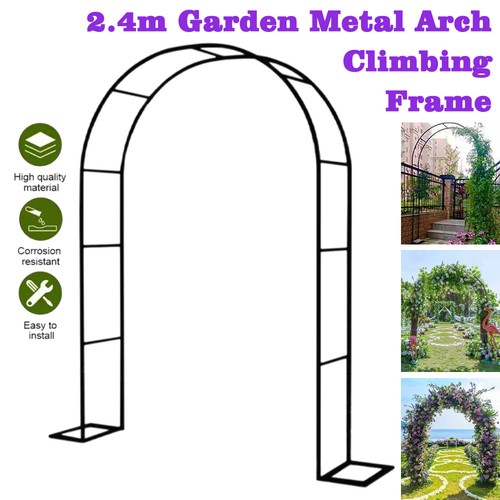 Garden metal arch rose - 2.4m,