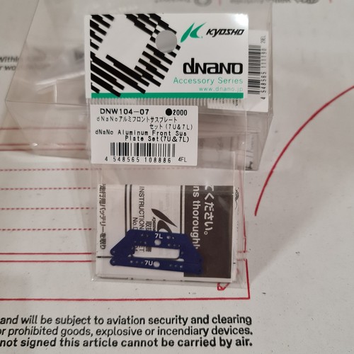 Kyosho dnano aluminum front - kyosho,