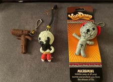 VooDoo Doll Keychains Keyrings 3 Bundle