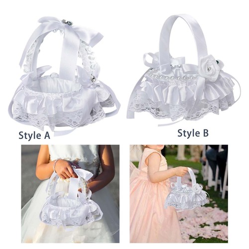 Wedding basket romantic small - wedding,