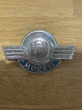 ORIGINAL, EARLY MORRIS MINOR (1948-1952) BONNET BADGE. (SPLIT SCREEN) MOGGY/CAR