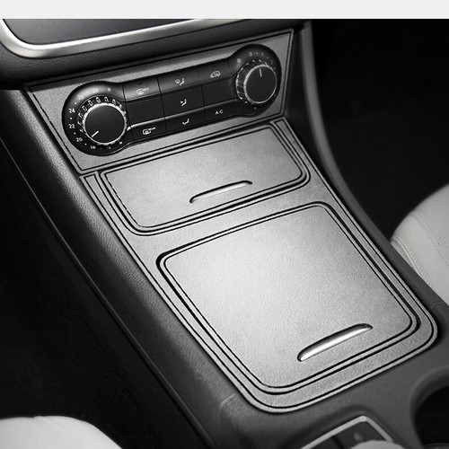 Alcantara center console decor - center,