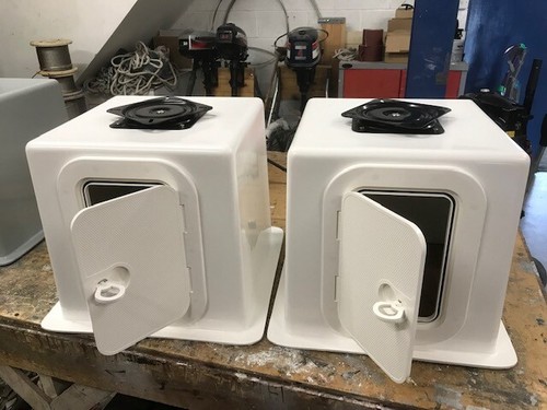 Grp boat seat storage box - grp,