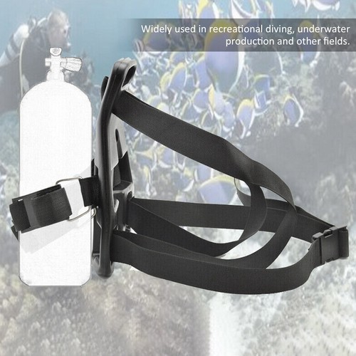 Diving tank back oxygen bottle - back,