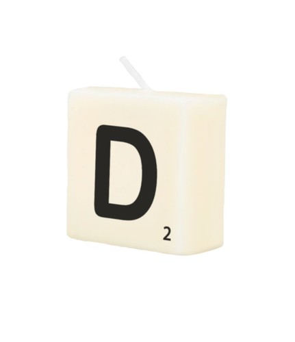 Letter candle - letter,