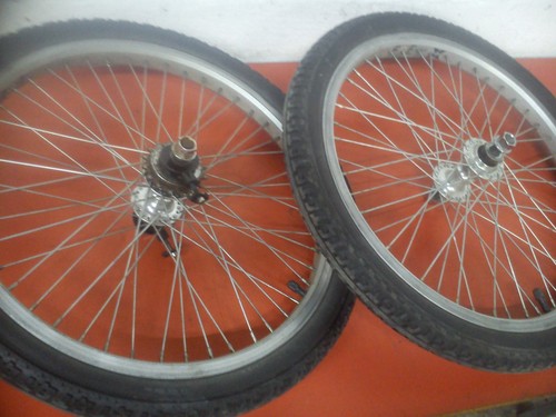 Bmx wheelset alloy - gt,