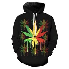 Bob Marley 3D Style Weed Leaf