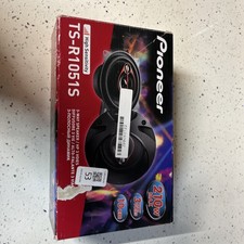 Speakers Pioneer TS-R1051S Coaxial Speakers 4" Deep Bass 3 Way Speaker 210W  