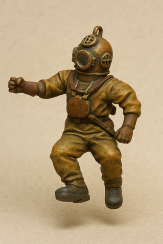 20th century deep sea diver - century,