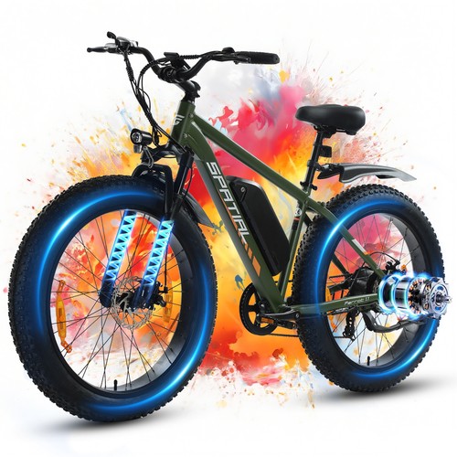 Spatial fat tire - tire, electric