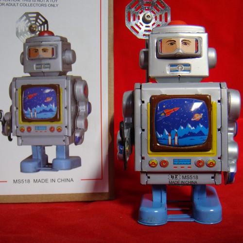 Vintage wind robot - vintage,