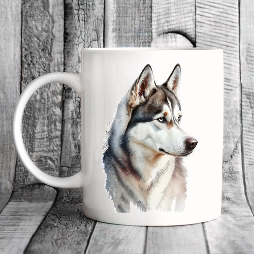 Siberian husky mug - husky,