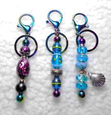 12cm long Bag Charm, Glass