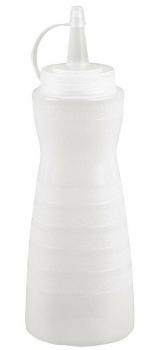 Sauce bottle clear vogue - sauce,