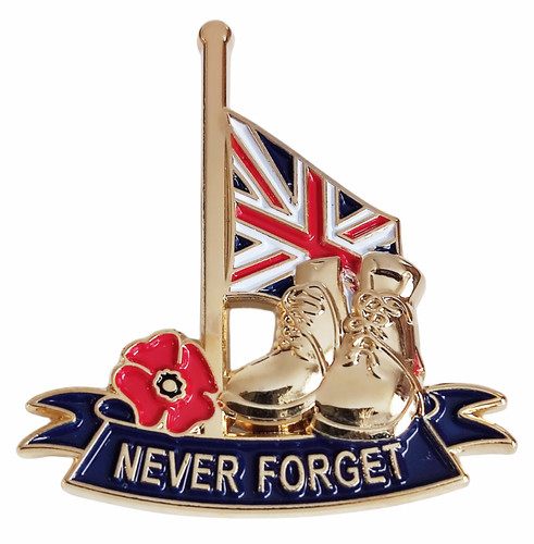 Poppies enamel pin badge - pin,