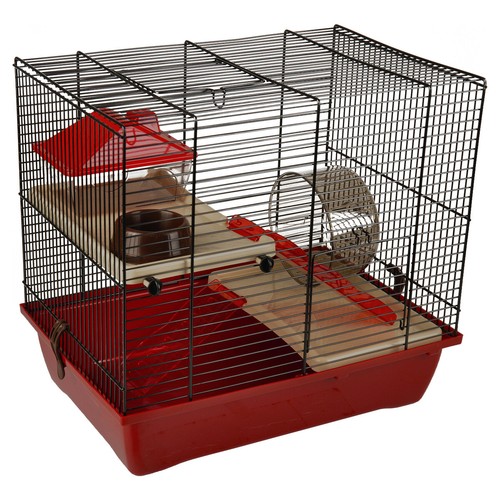 Flamingo hamster cage - flamingo,