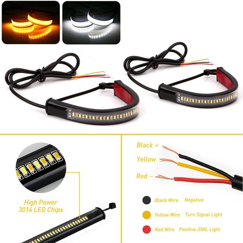 2xmotorcycle turn signal - signal, led